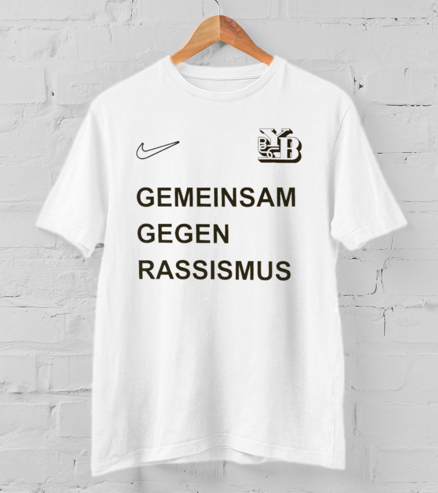 BSC Young Boys Gemeinsam Gegen Rassismus Team Nike Swoosh T-Shirt