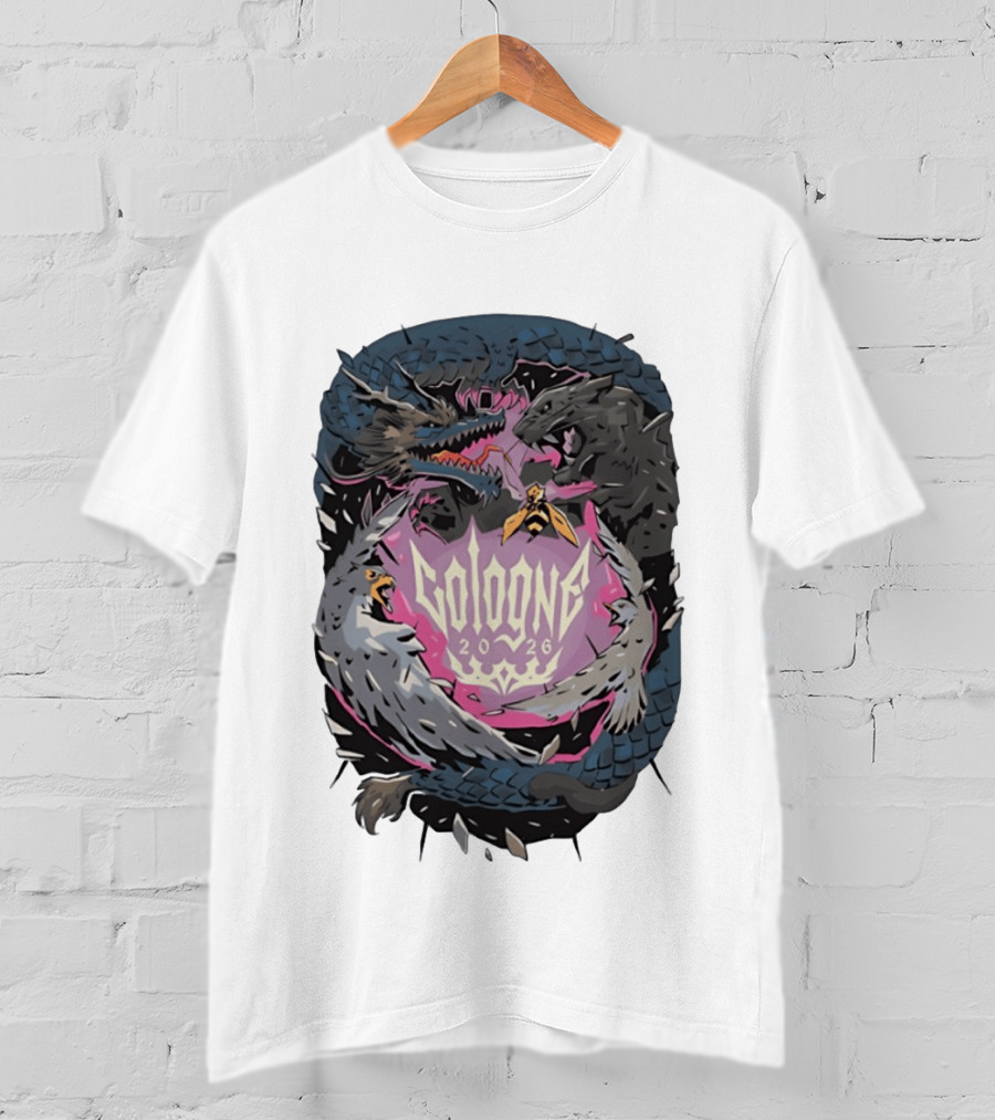 Cologne 2026 Dragon Panther Bee Bird Esports Tournament Team Fantasy Gaming T-Shirt