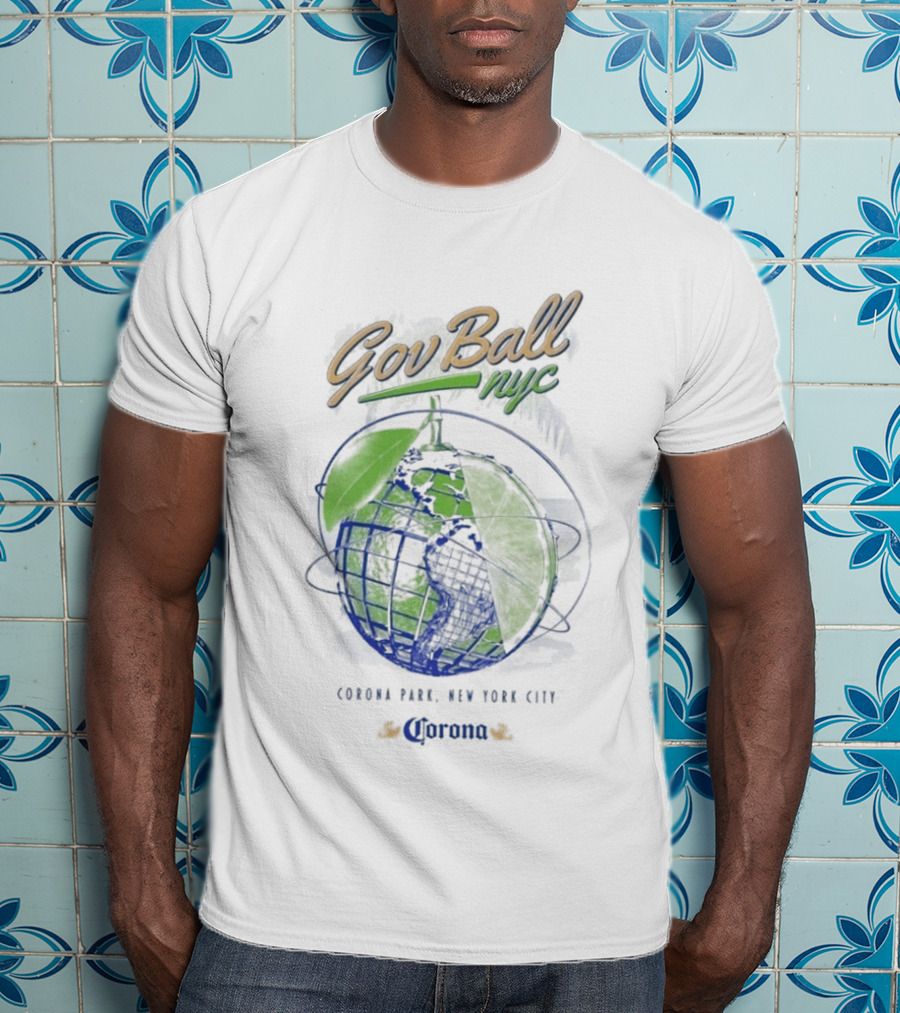 Gov Ball 2026 New York City June 5 7 Corona Festival T-Shirt