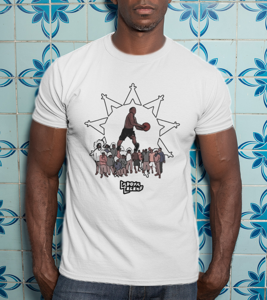Michael Jordan Chicago Bulls NBA Lakota Legend Basketball Icon Star T-Shirt