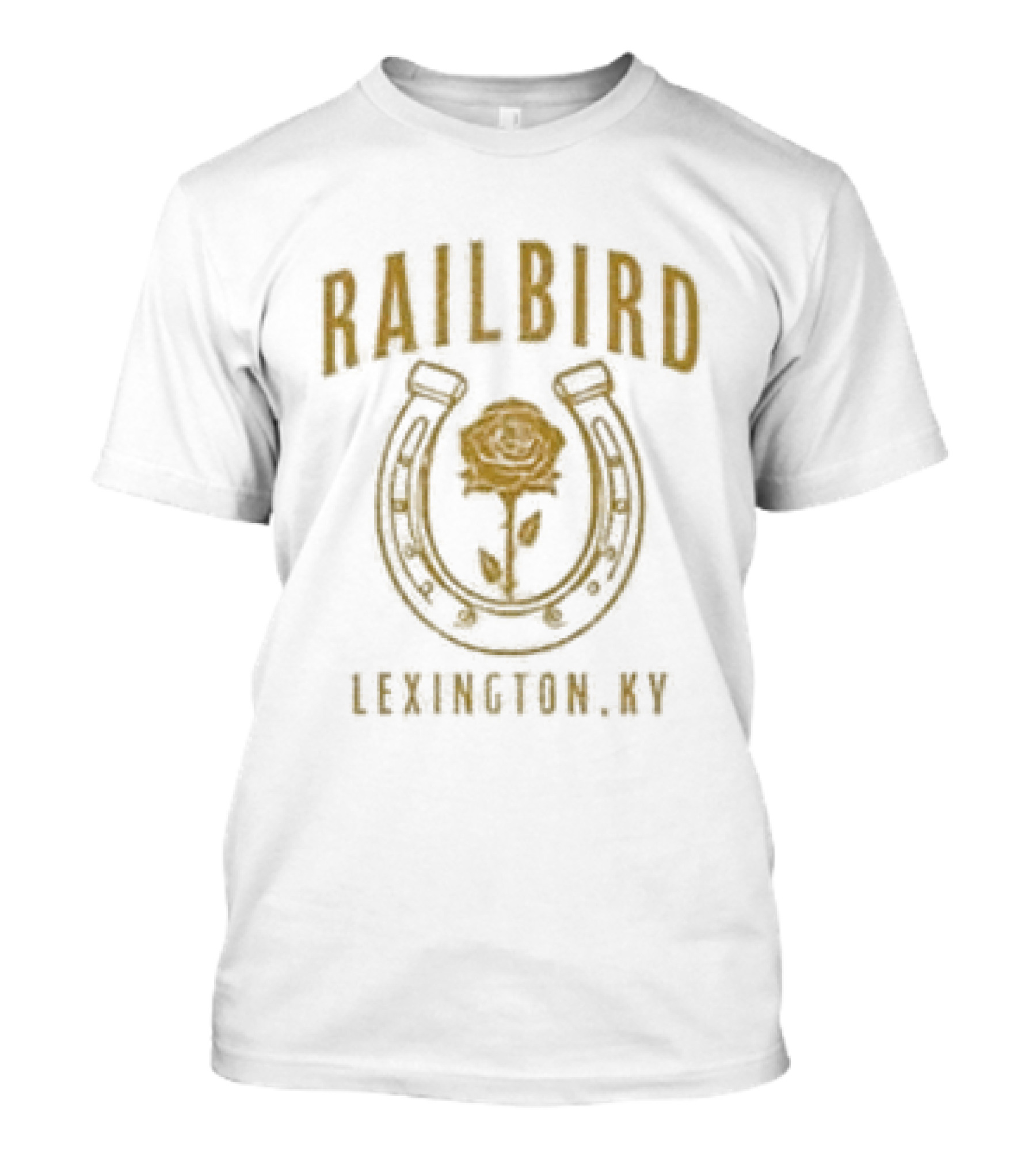 Railbird 2026 Lexington KY Music Festival June 6 7 Banjo Horseshoe T-Shirt