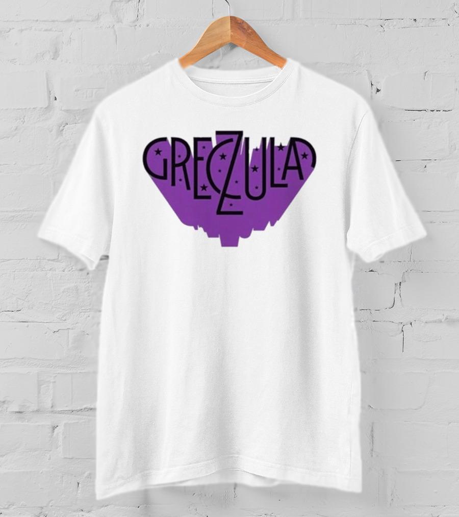 Greczula Starry Purple Tour 2026 Font T-Shirt
