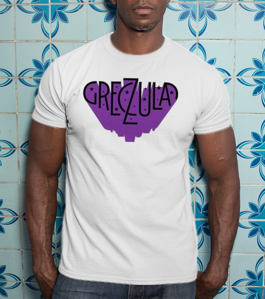 Greczula Starry Purple Tour 2026 Font T-Shirt