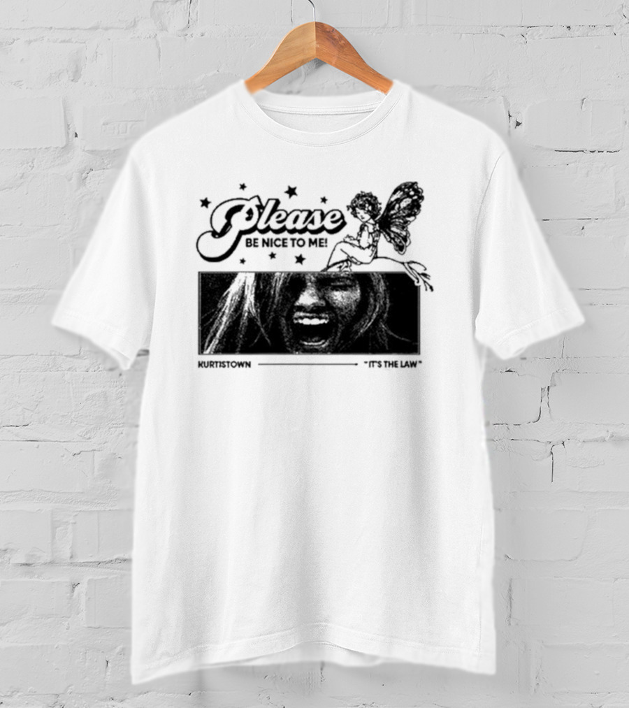 Please Be Nice To Me Fairy Kurtis Conner PBNTM Screaming T-Shirt