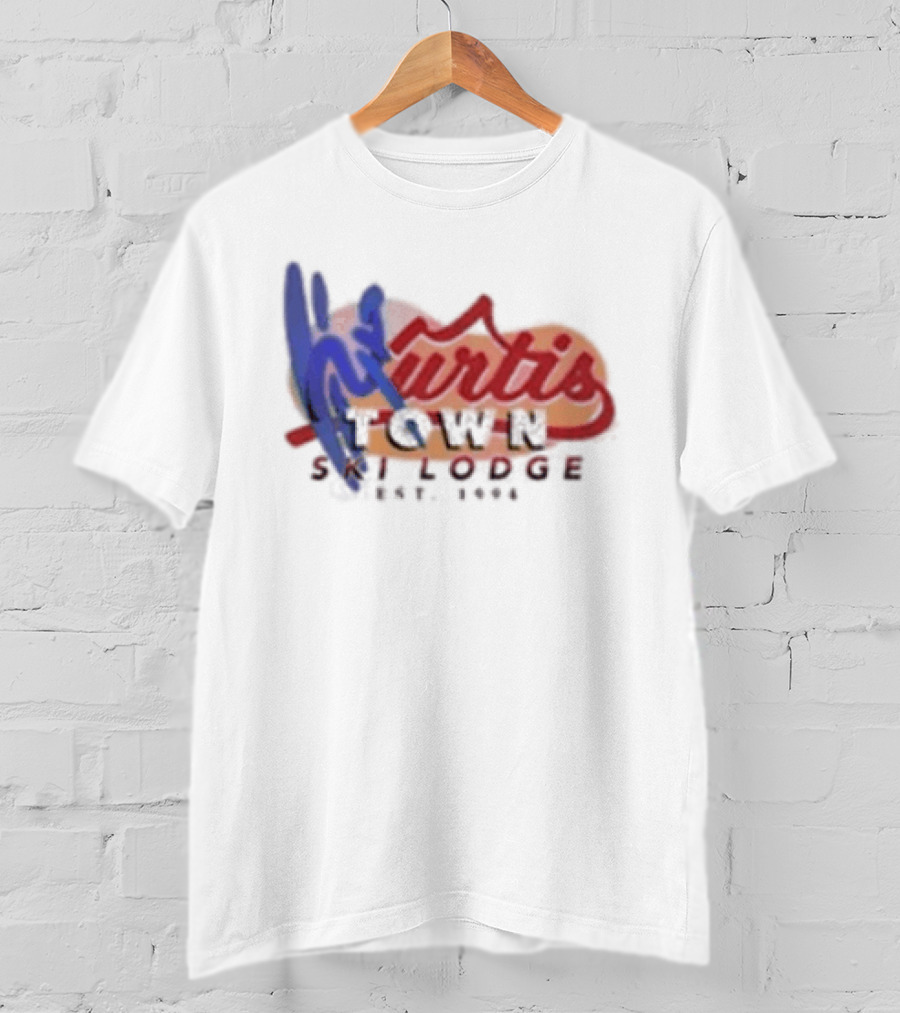 Kurtis Conner Ski Lodge Est 1994 Retro Winter Lodge T-Shirt
