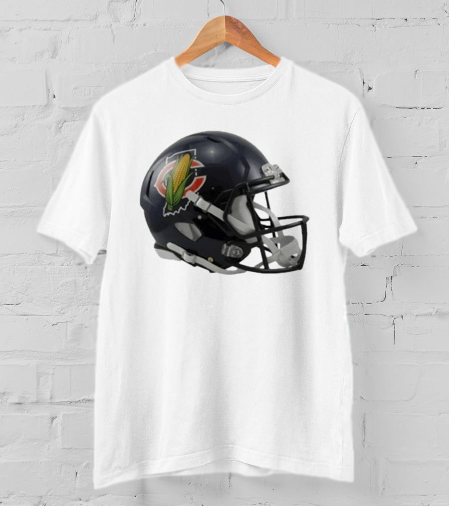 Chicago Bears Indiana Corn Helmet 2026 Edition T-Shirt