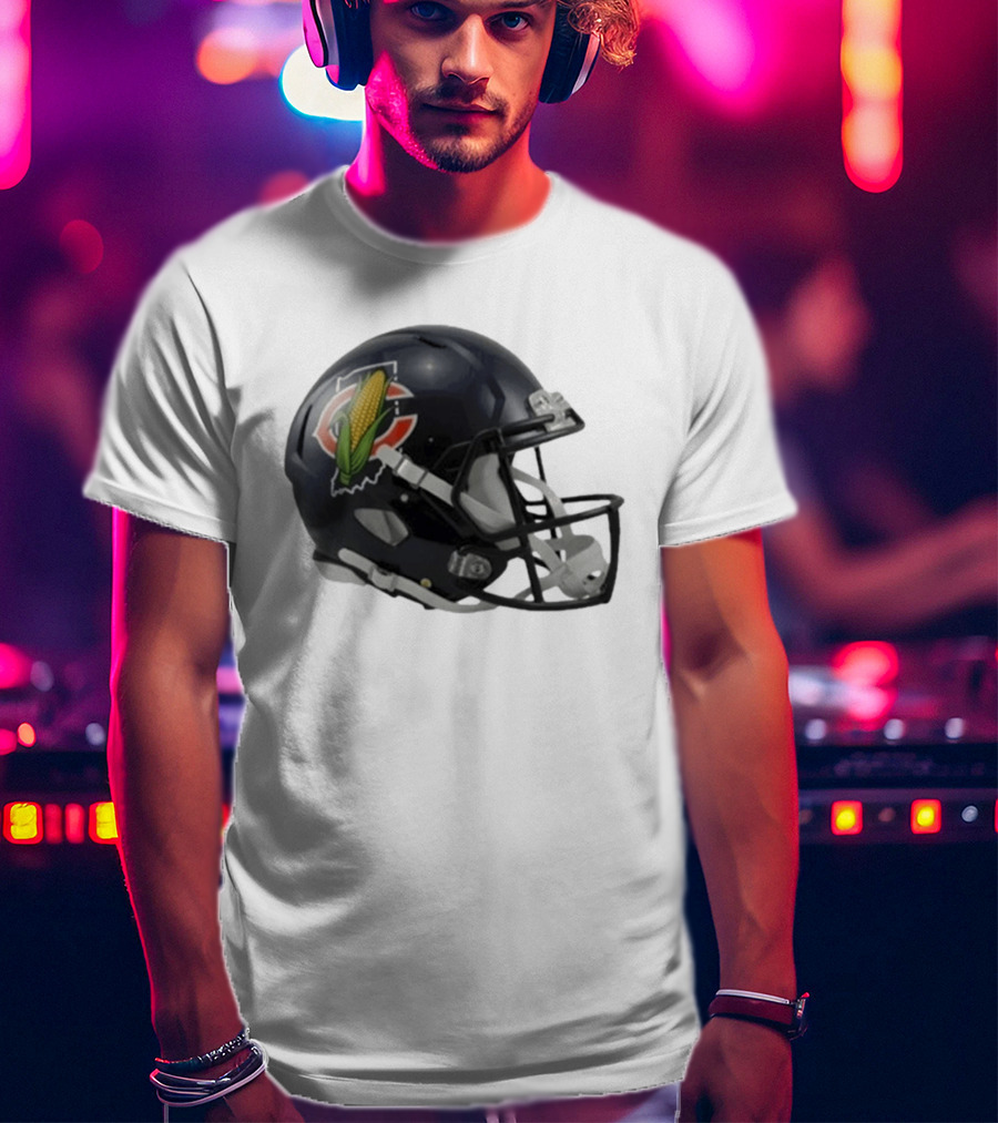 Chicago Bears Indiana Corn Helmet 2026 Edition T-Shirt