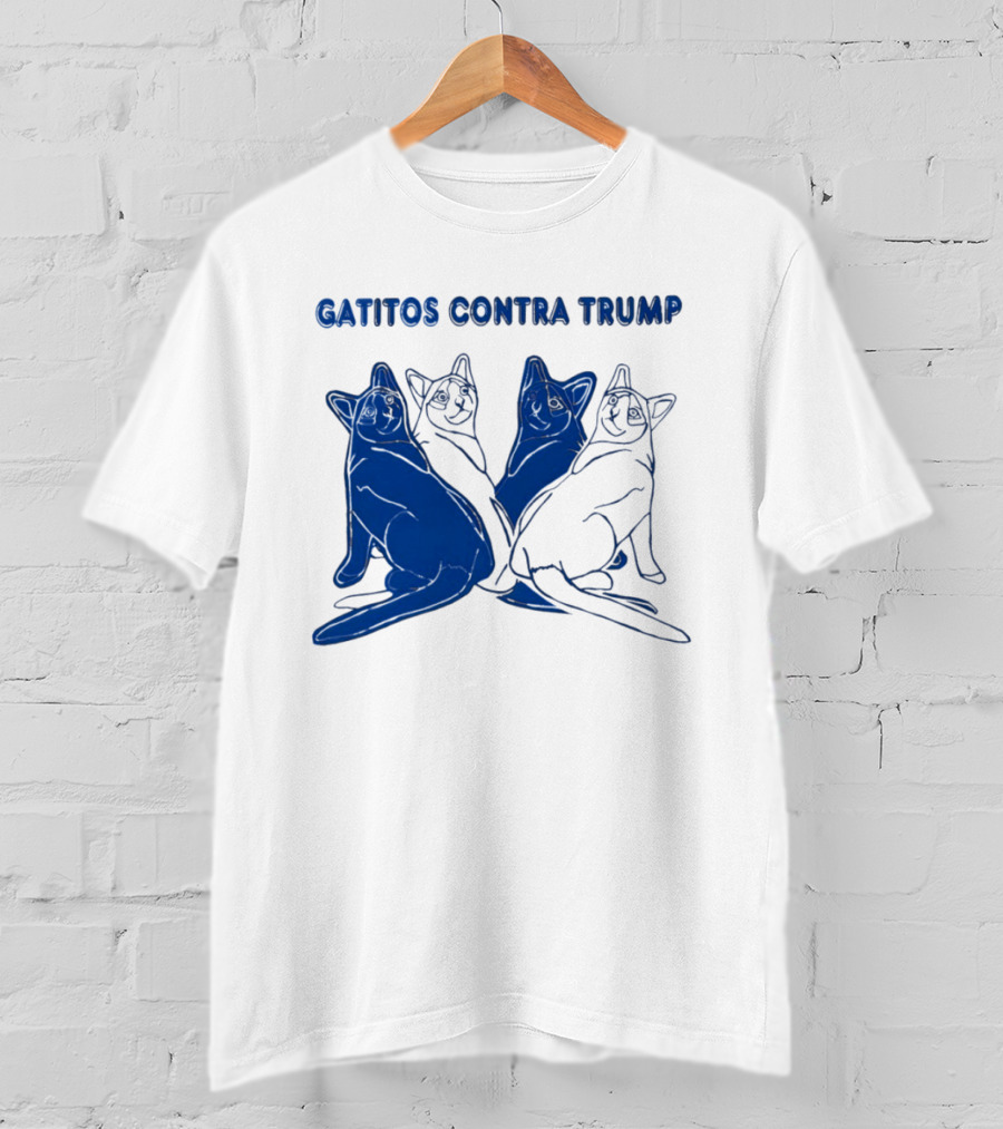 Gatitos Contra Trump Sphynx Cats T-Shirt