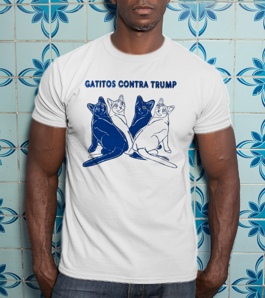 Gatitos Contra Trump Sphynx Cats T-Shirt