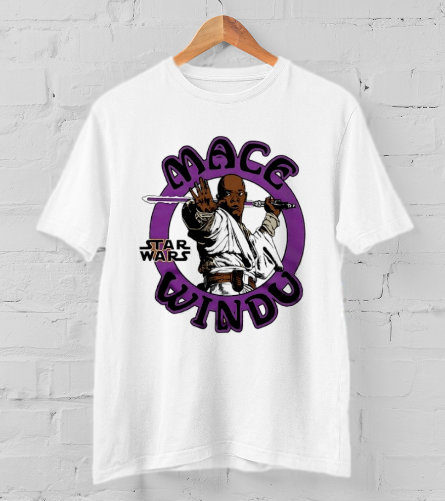 Star Wars Mace Windu Purple Jedi T-Shirt