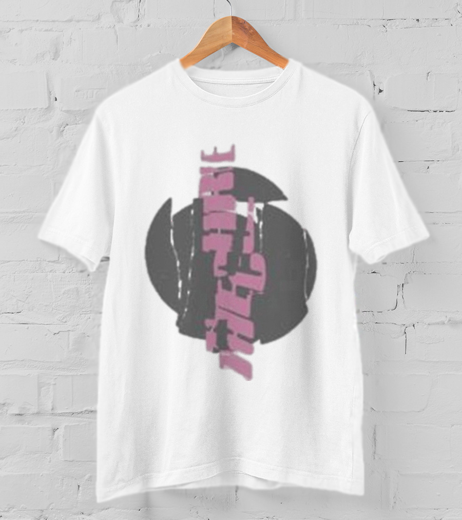 The Cure Vertical Festival Summer 2026 Black And Pink T-Shirt
