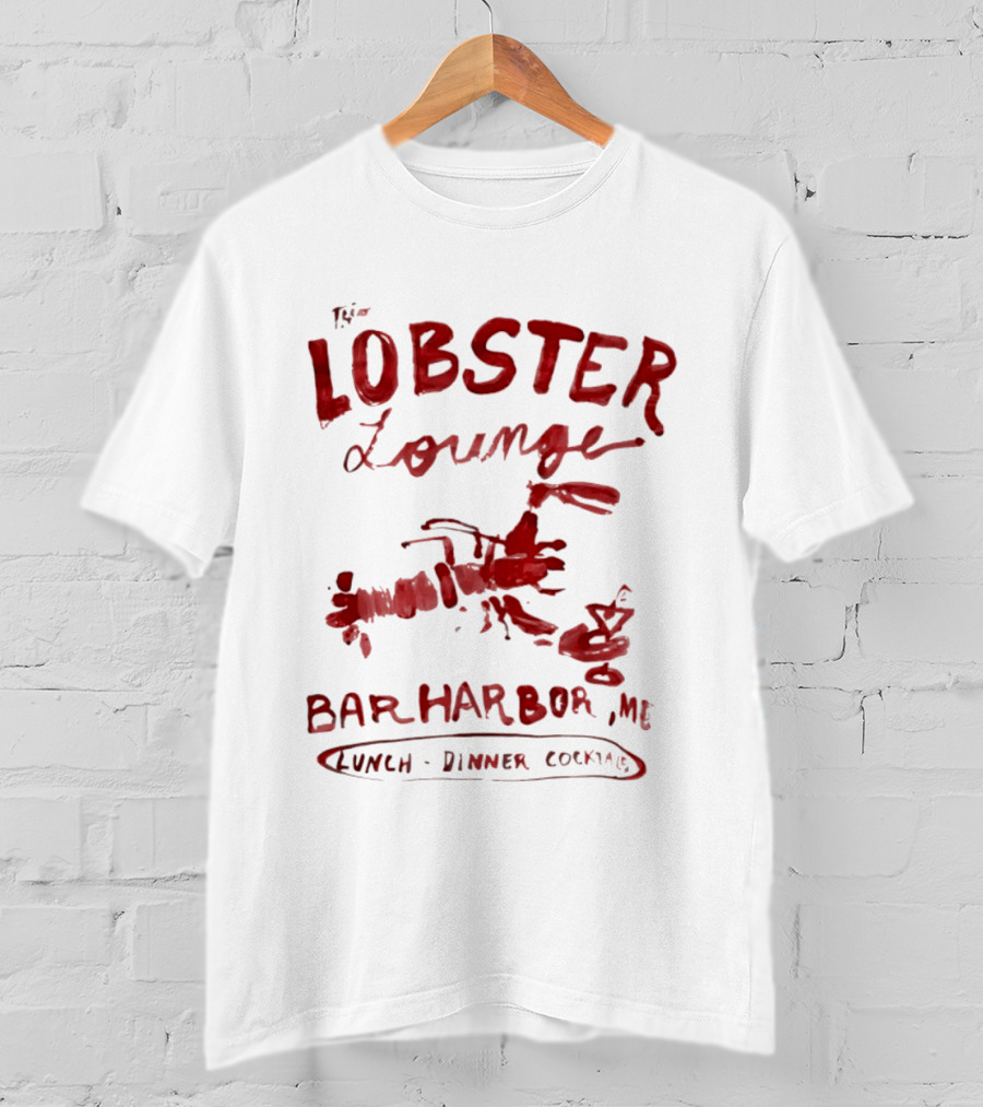 The Lobster Lounge Bar Harbor ME Lunch Dinner Cocktails T-Shirt