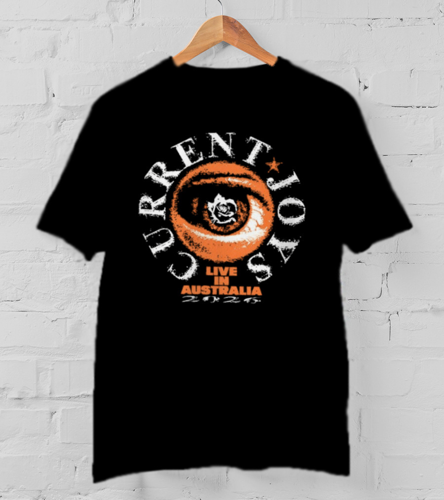 Current Joys Eye Live In Australia 2026 Two Sided T-Shirt