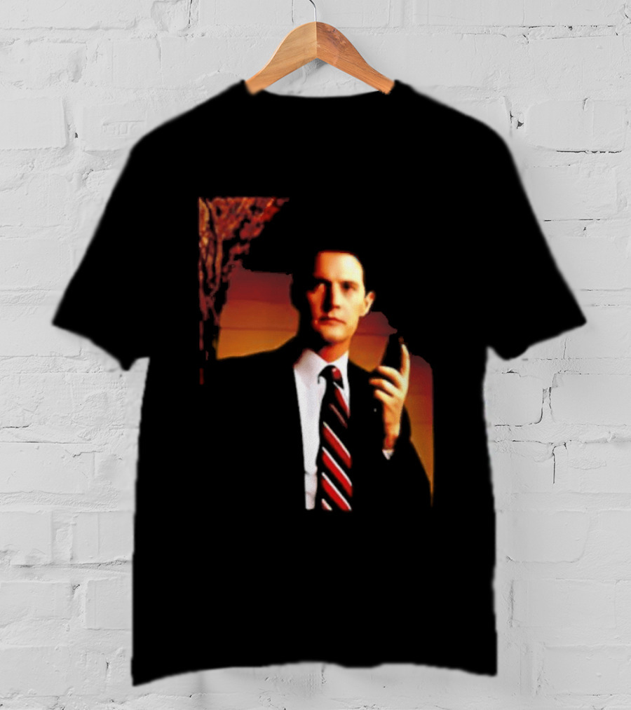 Dale Cooper Twin Peaks Iconic Red Room Aesthetic T-Shirt