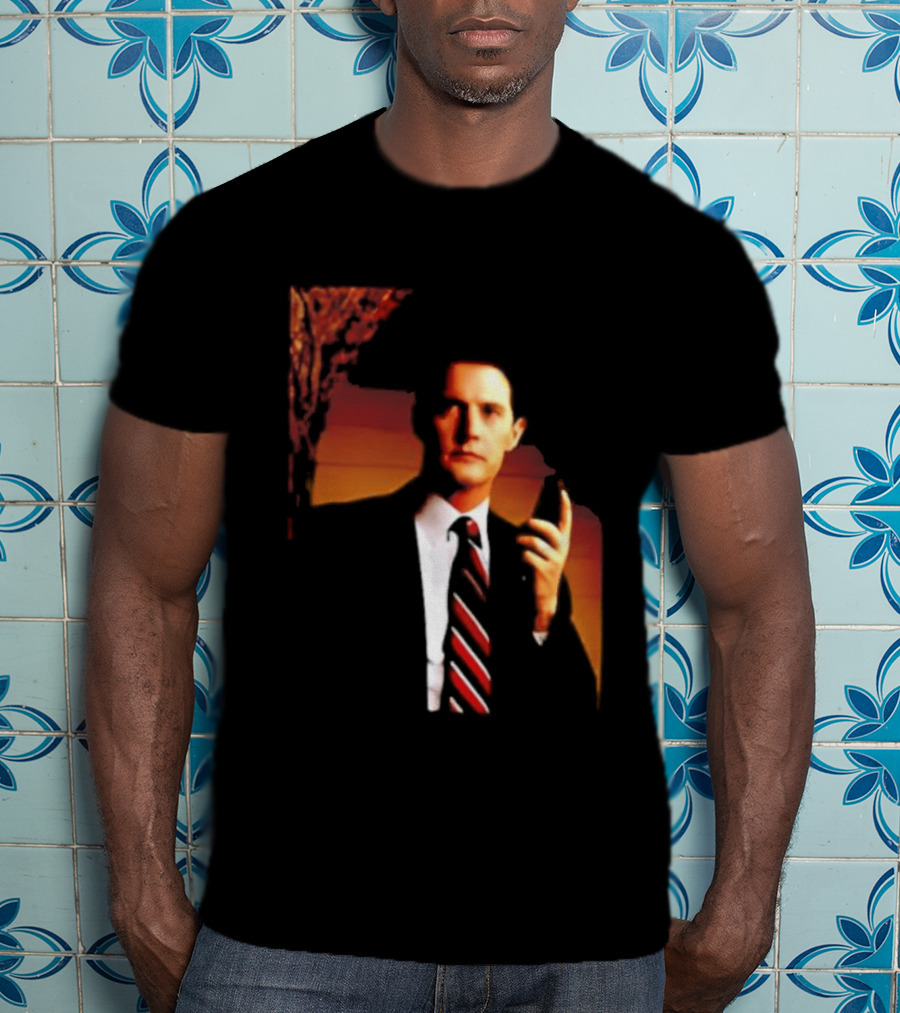 Dale Cooper Twin Peaks Iconic Red Room Aesthetic T-Shirt