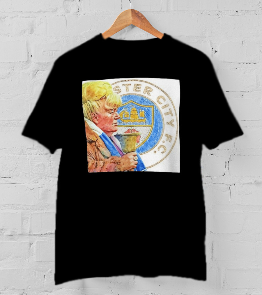 Helen The Bell Manchester City FC Icon With Fan And Club T-Shirt