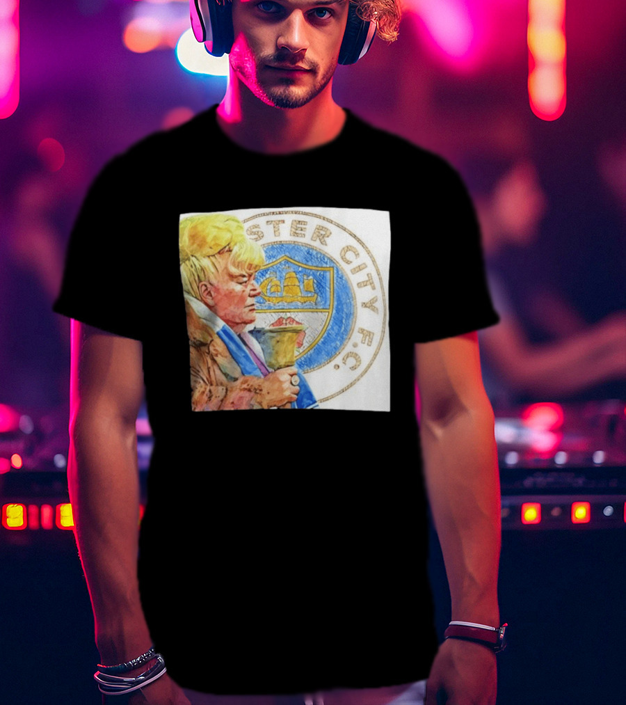 Helen The Bell Manchester City FC Icon With Fan And Club T-Shirt