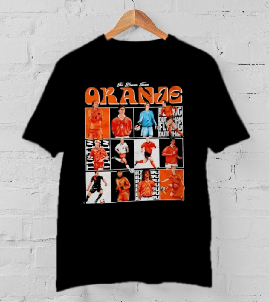 The Oranje Holland Football Legends Dream Team Series T-Shirt