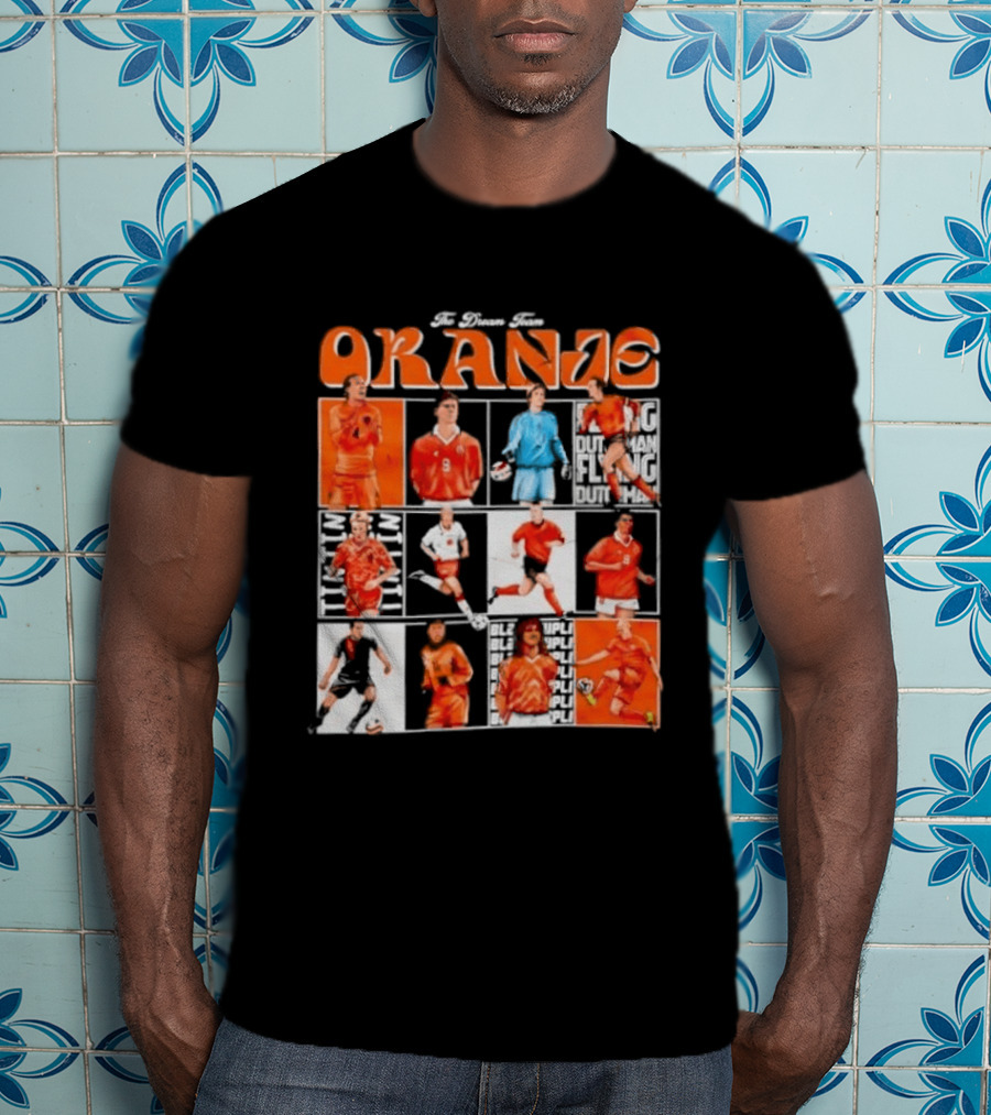 The Oranje Holland Football Legends Dream Team Series T-Shirt