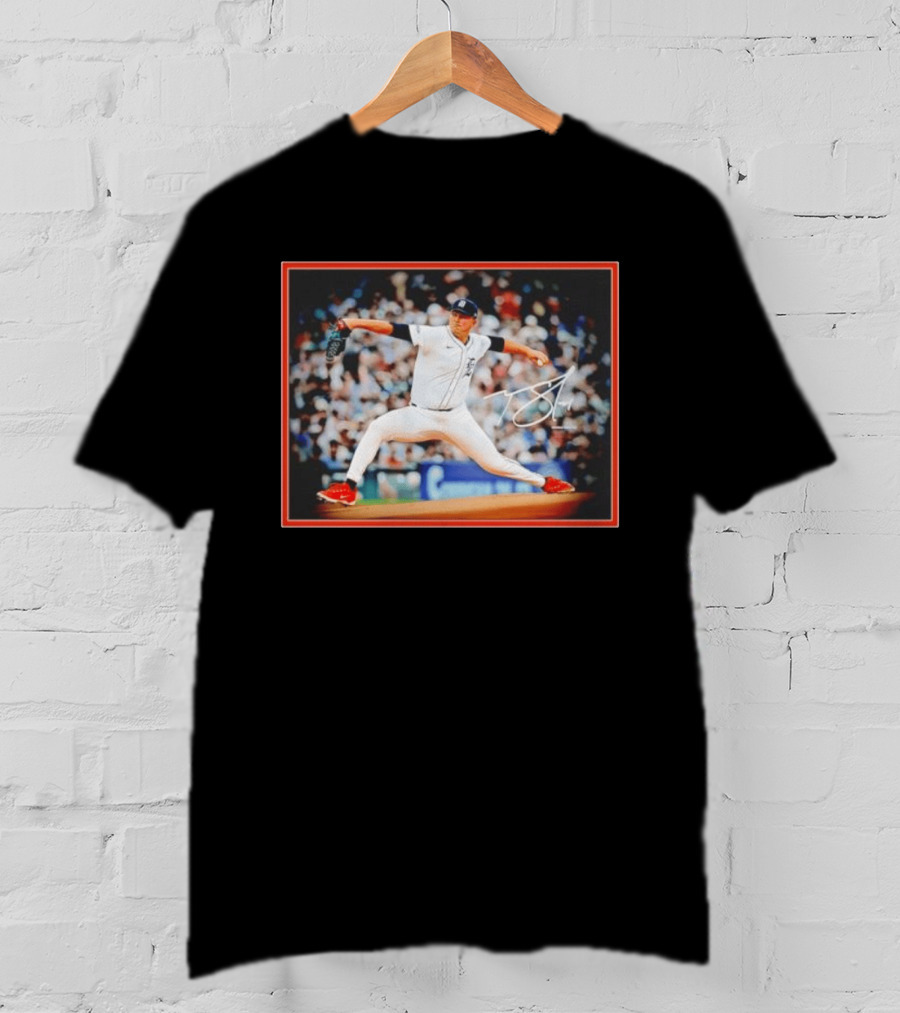 Tarik Skubal Detroit Tigers Pitcher Action Pose MLB Player 2026 Spotlight T-Shirt