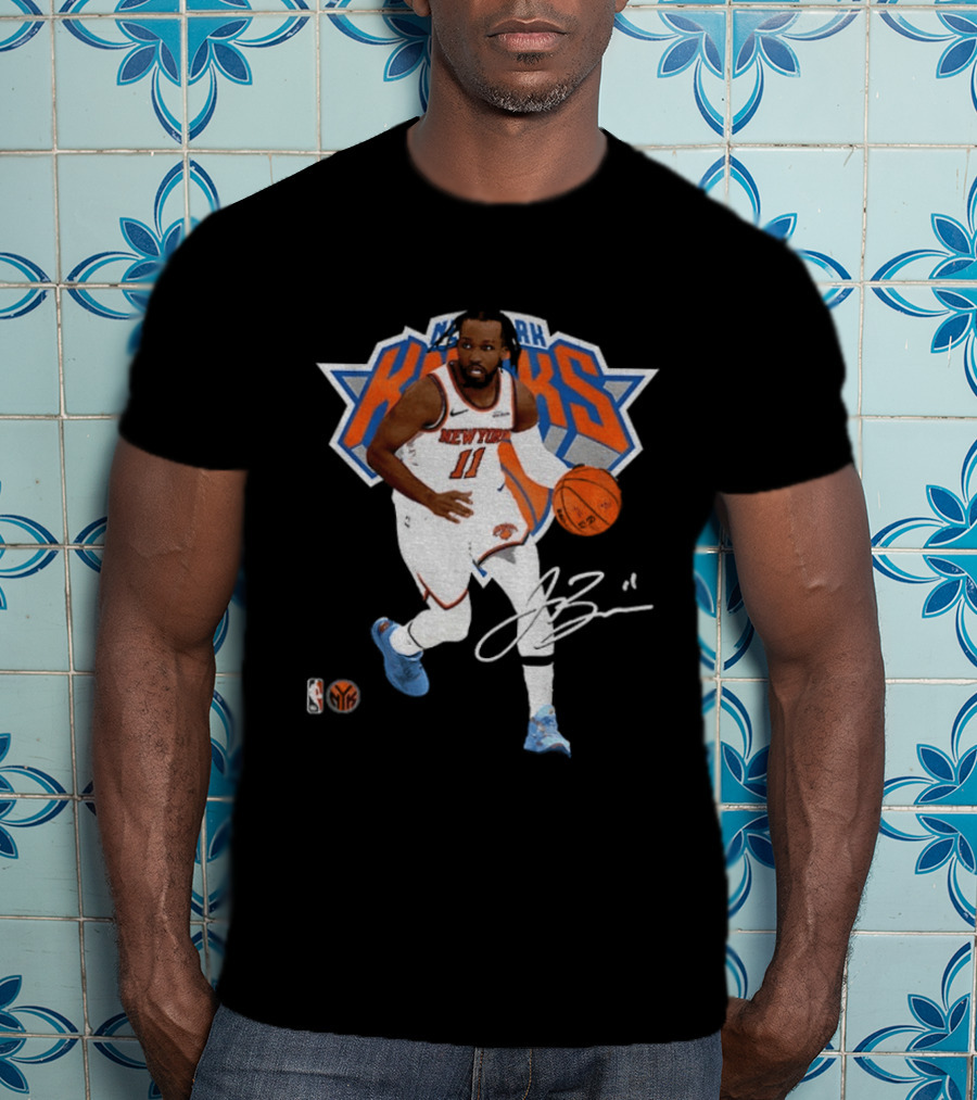 Jalen Brunson Dunk New York Knicks Basketball NBA T-Shirt
