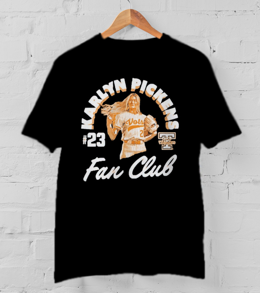 Karlyn Pickens #23 Tennessee Lady Vols Fan Club T-Shirt