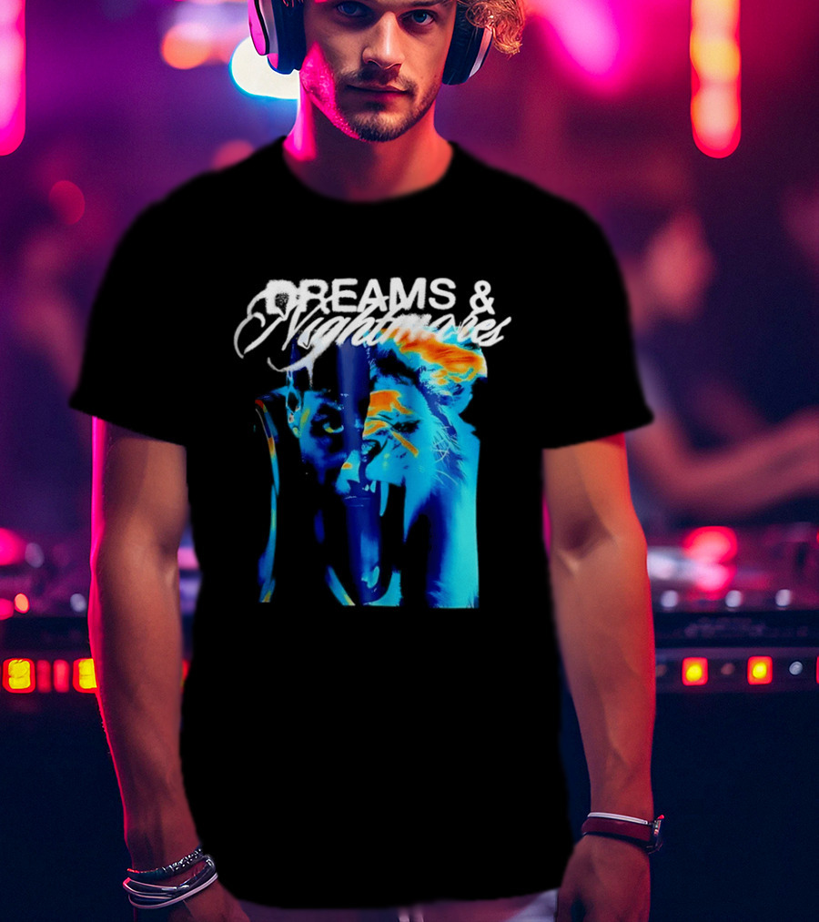 Kobe Bryant Mamba Lion Dreams Nightmares T-Shirt