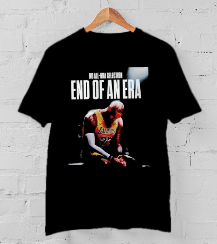 LeBron James End Of An Era NBA Lakers 23 T-Shirt