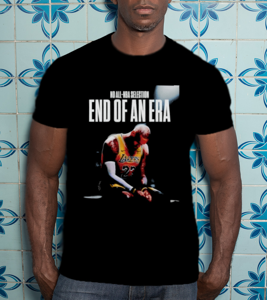 LeBron James End Of An Era NBA Lakers 23 T-Shirt