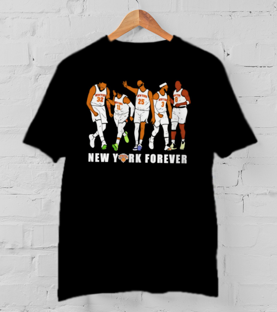 New York Forever Knicks KAT Brunson Mikal Hart OG Dance T-Shirt