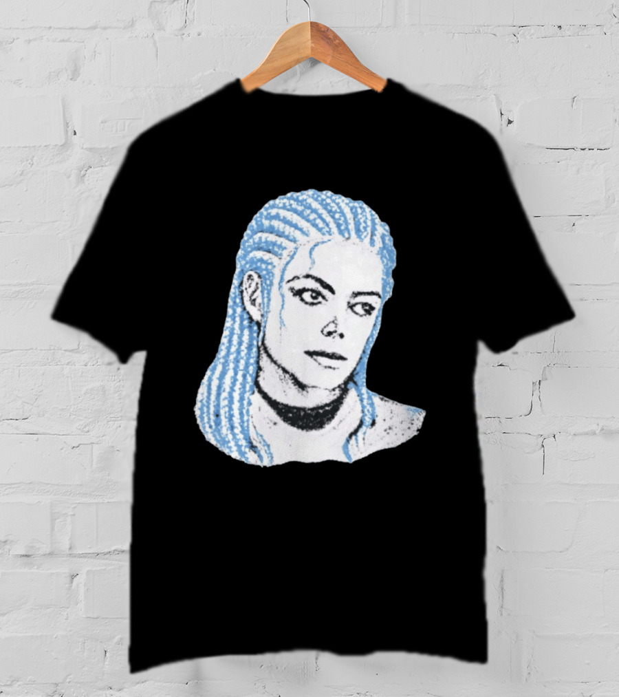 Iceman And MJ Braided Style Fusion T-Shirt