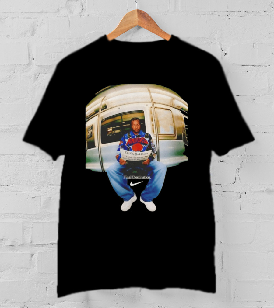Jalen Brunson New York Knicks Final Destination Nike Edition T-Shirt