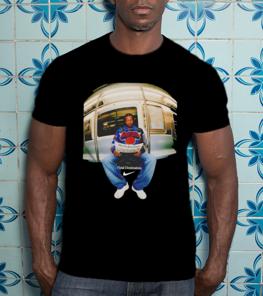 Jalen Brunson New York Knicks Final Destination Nike Edition T-Shirt