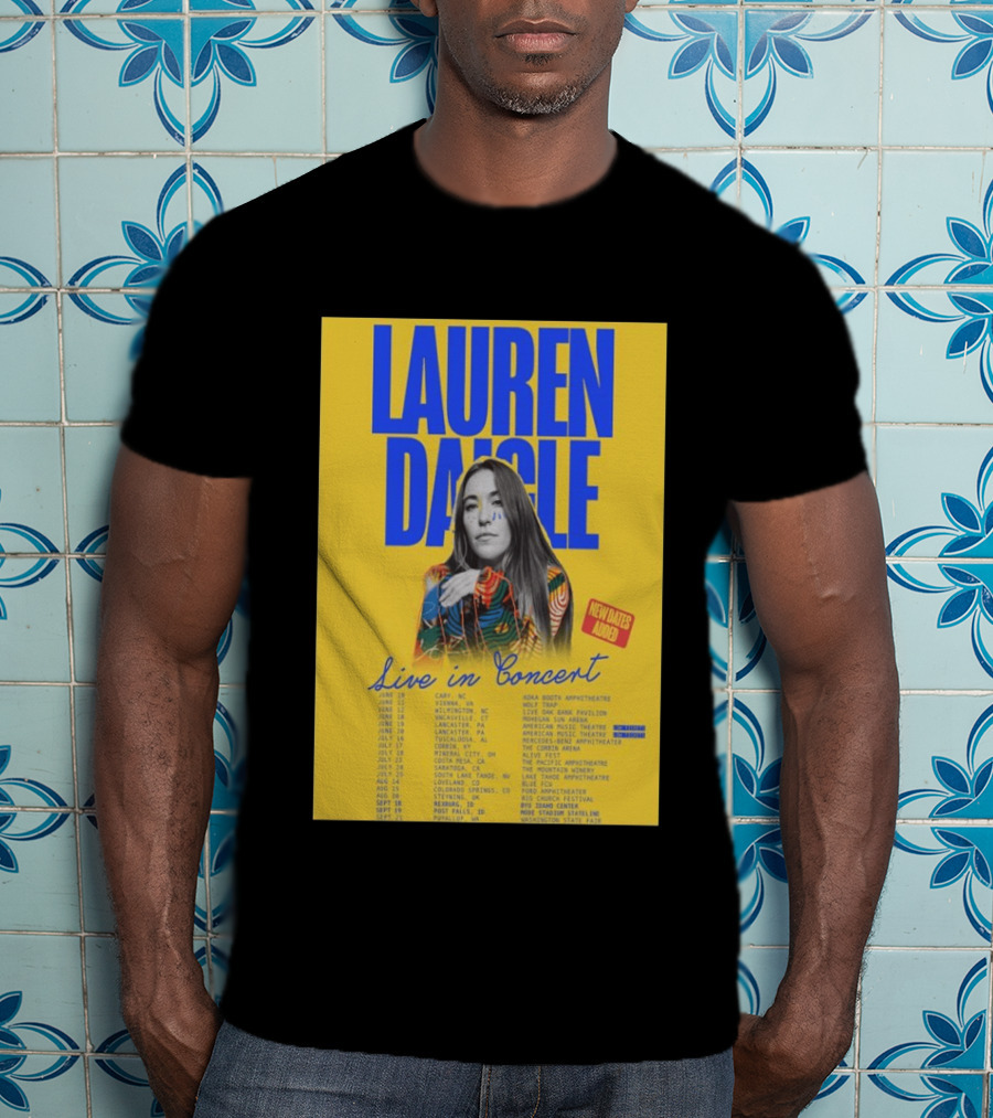 Lauren Daigle Live In Concert Fall Tour 2026 New Dates Added T-Shirt