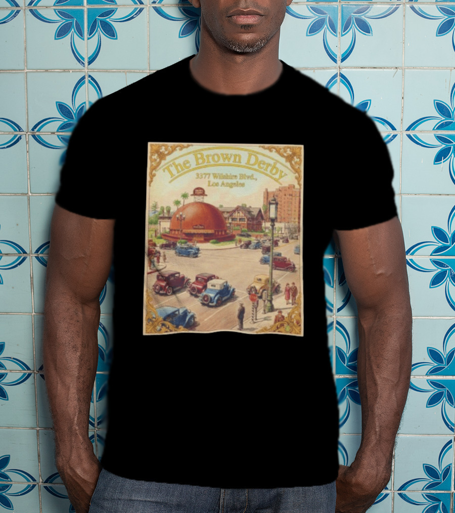 The Brown Derby 3377 Wilshire Blvd Los Angeles T-Shirt