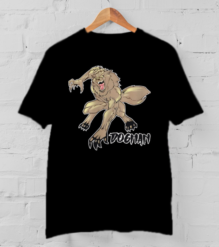Dogman Muscular Werewolf Creature T-Shirt