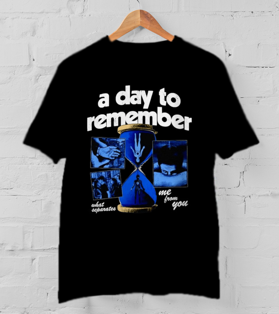 A Day To Remember Hourglass Album Art What Separates Me From You T-Shirt