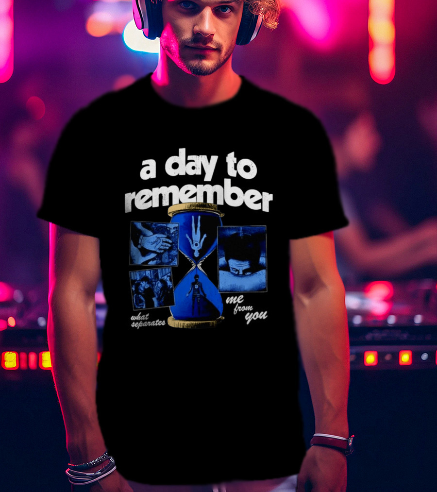 A Day To Remember Hourglass Album Art What Separates Me From You T-Shirt