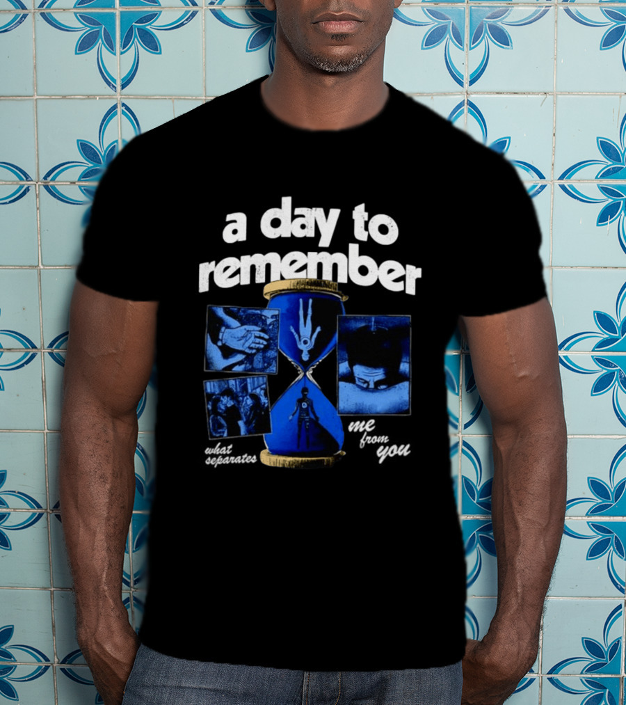 A Day To Remember Hourglass Album Art What Separates Me From You T-Shirt