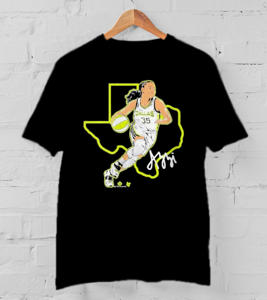 Azzi Fudd Dallas Basketball Star Texas T-Shirt