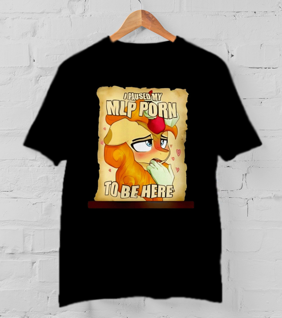 I Paused My MLP Porn To Be Here My Little Pony T-Shirt