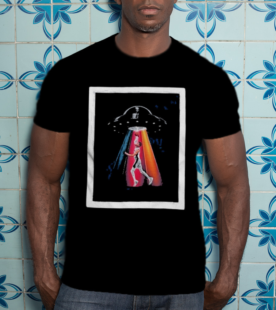 El Wembalien Victor Wembanyama UFO San Antonio Spurs NBA Basketball 2026 T-Shirt