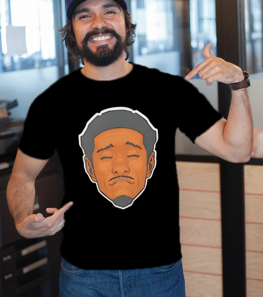 Klay Thompson Eyes Closed NBA Focus T-Shirt