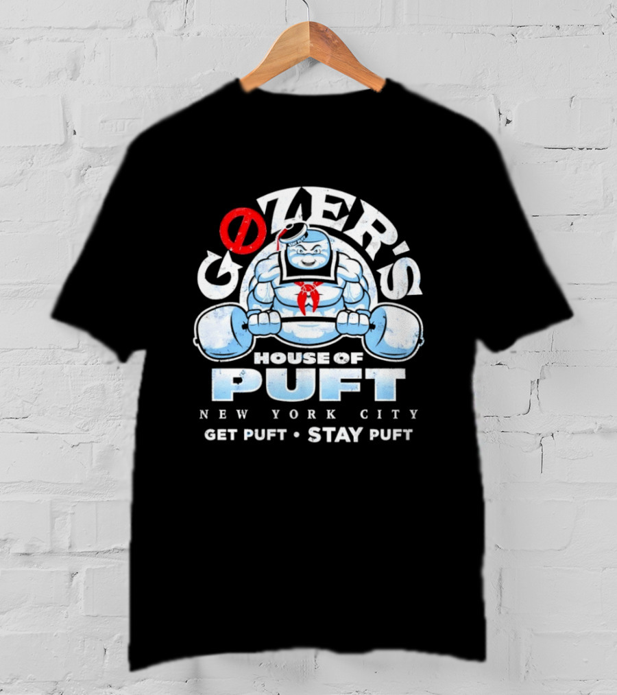 Gozer's House Of Puft New York City Muscular Stay Puft Get Puft Stay Puft T-Shirt