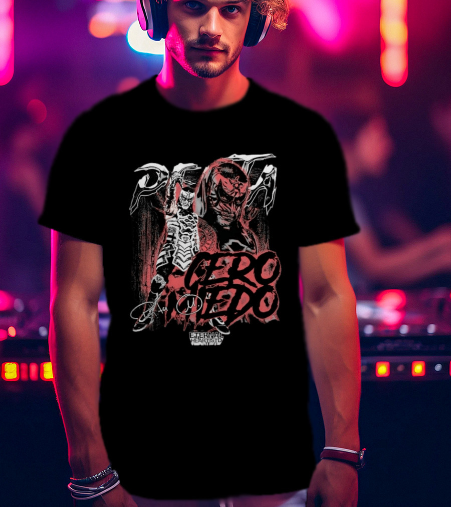 Penta El Zero Miedo Cero Miedo Eternal Heartstd Wrestling T-Shirt