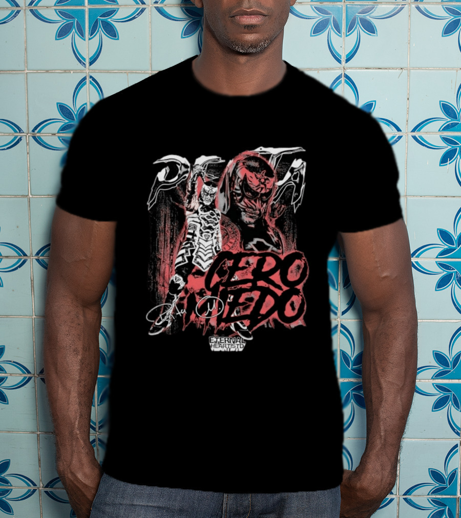 Penta El Zero Miedo Cero Miedo Eternal Heartstd Wrestling T-Shirt