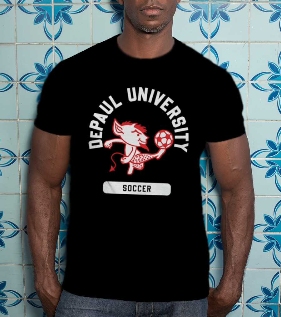 DePaul University Blue Demons Soccer T-Shirt