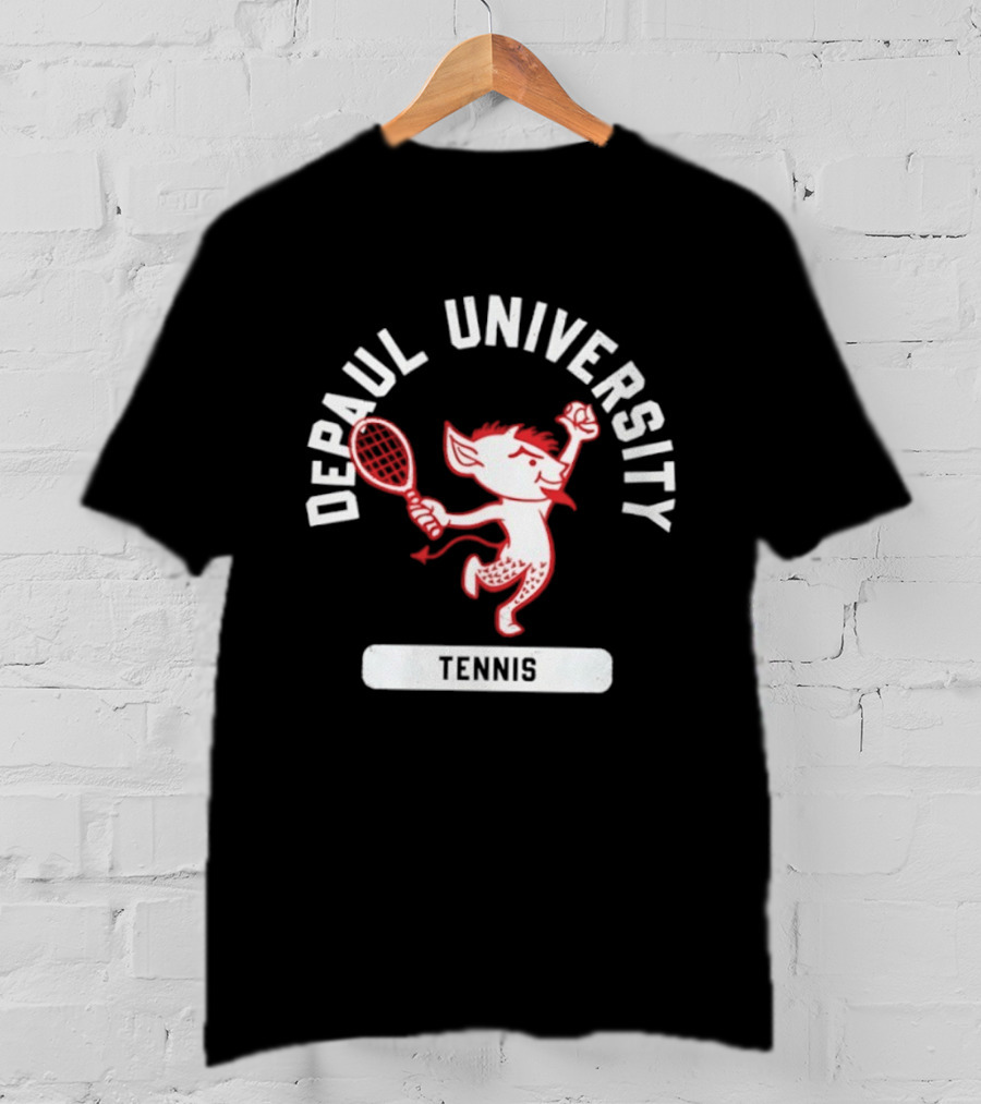 DePaul University Blue Demons Tennis T-Shirt