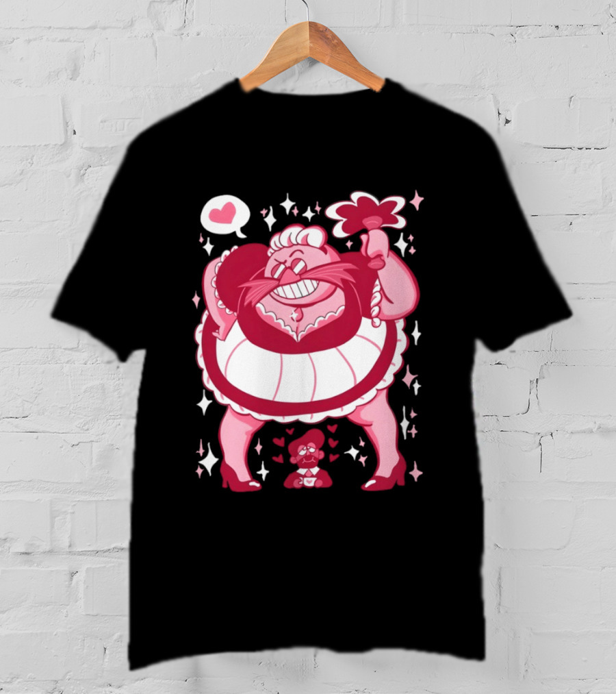 Eggman The Egg Maid Meme Sparkles And Hearts T-Shirt