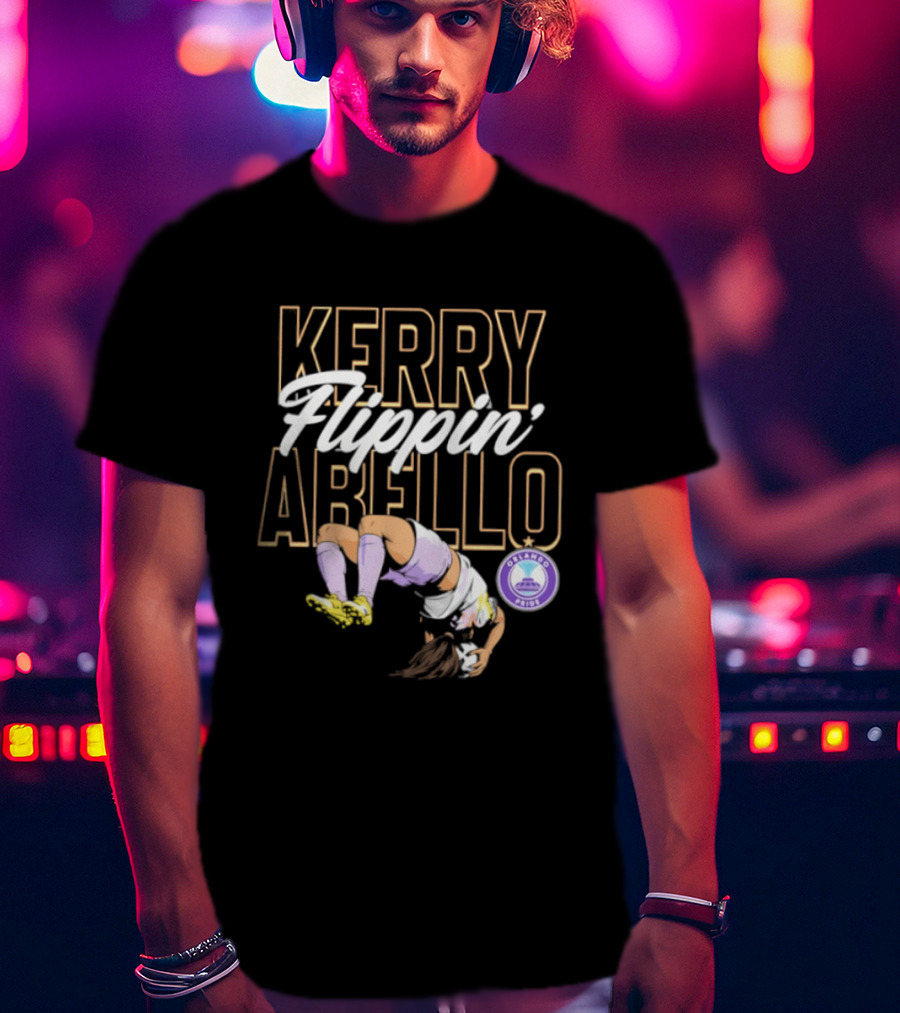 Kerry Abello Flippin Orlando Pride NWSL T-Shirt
